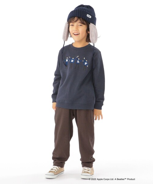 SHIPS（シップス）の「SHIPS KIDS:100～130cm / ＜家族おそろい＞【THE BEATLES（ザ・ビートルズ）】スウェット（Tシャツ/カットソー・キッズ・ベージュ/グレー/ネイビー/イエロー系その他2・130/120/110/100）」の14枚目の写真