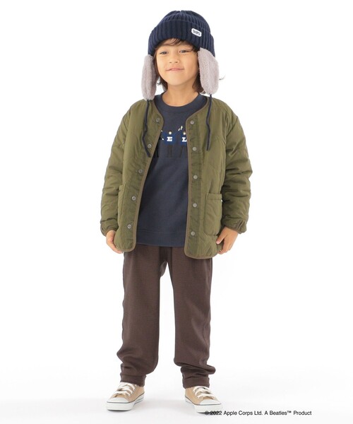 SHIPS（シップス）の「SHIPS KIDS:100～130cm / ＜家族おそろい＞【THE BEATLES（ザ・ビートルズ）】スウェット（Tシャツ/カットソー・キッズ・ベージュ/グレー/ネイビー/イエロー系その他2・130/120/110/100）」の15枚目の写真