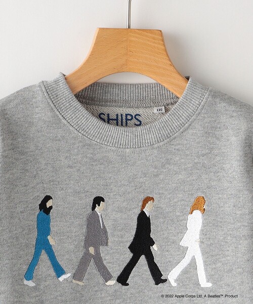 SHIPS（シップス）の「SHIPS KIDS:100～130cm / ＜家族おそろい＞【THE BEATLES（ザ・ビートルズ）】スウェット（Tシャツ/カットソー・キッズ・ベージュ/グレー/ネイビー/イエロー系その他2・130/120/110/100）」の21枚目の写真