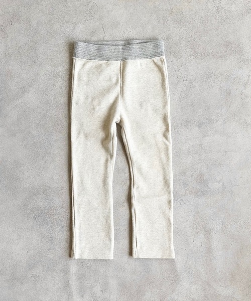 JIPPON(ジポン)の「ストレッチパンツ/J-7317-M(その他パンツ・キッズ・杢グレー/ホワイト系その他・90/100/110/120/80/95)」の4枚目の写真