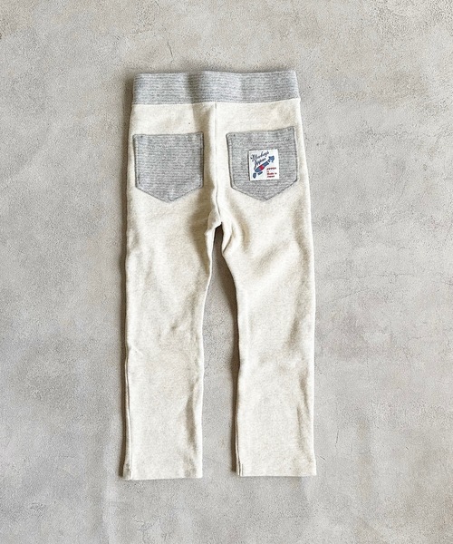 JIPPON(ジポン)の「ストレッチパンツ/J-7317-M(その他パンツ・キッズ・杢グレー/ホワイト系その他・90/100/110/120/80/95)」の5枚目の写真