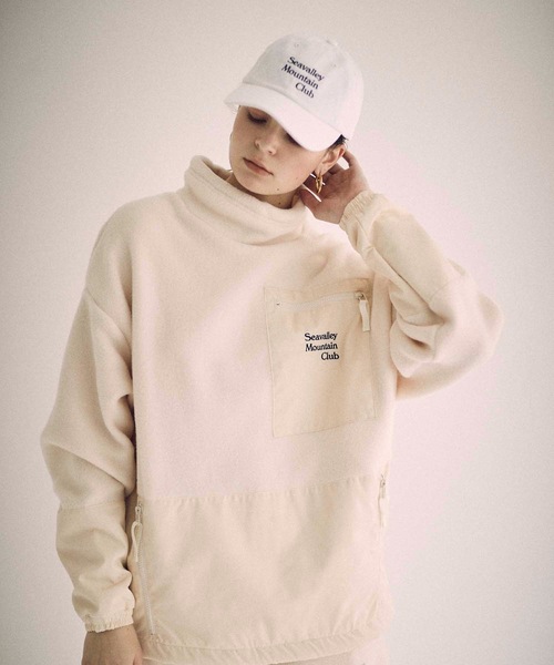Seavalley Mountain Club キャップ／ホワイト SEA Seavalley Mountain Club CAP