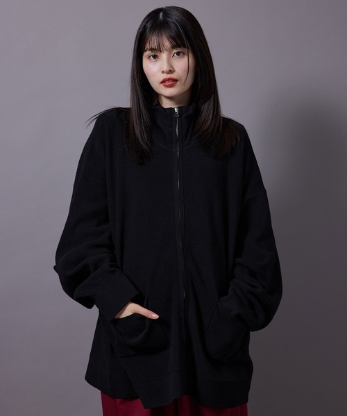 re_k by JUNRED（レクバイジュンレッド）の「re_k by JUNRED / BIGドライバーズニット（カーディガン/ボレロ・メンズ・グリーン/ブルー/ブラック・L/S/M）」の4枚目の写真