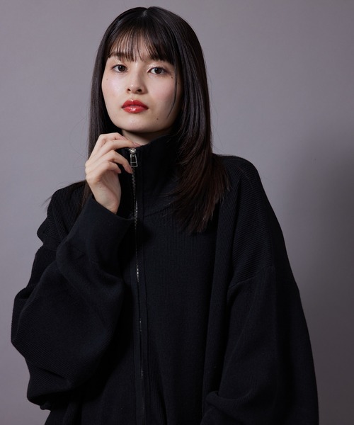 re_k by JUNRED（レクバイジュンレッド）の「re_k by JUNRED / BIGドライバーズニット（カーディガン/ボレロ・メンズ・グリーン/ブルー/ブラック・L/S/M）」の6枚目の写真