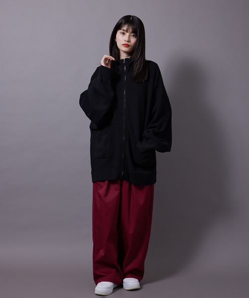 re_k by JUNRED（レクバイジュンレッド）の「re_k by JUNRED / BIGドライバーズニット（カーディガン/ボレロ・メンズ・グリーン/ブルー/ブラック・L/S/M）」の14枚目の写真