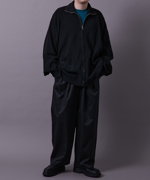 re_k by JUNRED（レクバイジュンレッド）の「re_k by JUNRED / BIGドライバーズニット（カーディガン/ボレロ・メンズ・グリーン/ブルー/ブラック・L/S/M）」の19枚目の写真