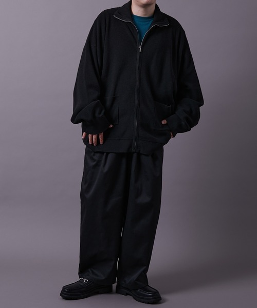 re_k by JUNRED（レクバイジュンレッド）の「re_k by JUNRED / BIGドライバーズニット（カーディガン/ボレロ・メンズ・グリーン/ブルー/ブラック・L/S/M）」の20枚目の写真