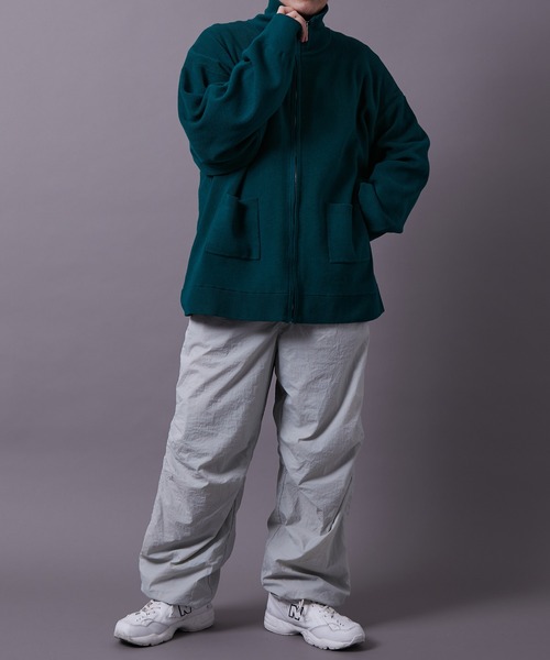 re_k by JUNRED（レクバイジュンレッド）の「re_k by JUNRED / BIGドライバーズニット（カーディガン/ボレロ・メンズ・グリーン/ブルー/ブラック・L/S/M）」の21枚目の写真