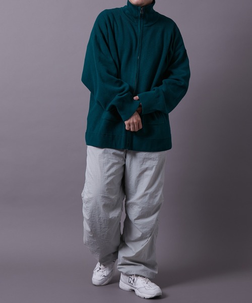 re_k by JUNRED（レクバイジュンレッド）の「re_k by JUNRED / BIGドライバーズニット（カーディガン/ボレロ・メンズ・グリーン/ブルー/ブラック・L/S/M）」の22枚目の写真