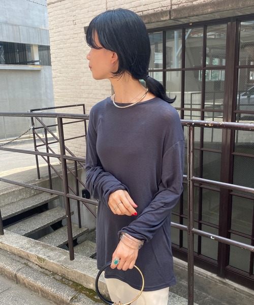 SHENERY（シーナリー）の「ルーズロンTee（Tシャツ/カットソー