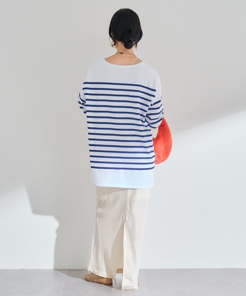 SHENERY（シーナリー）の「フィブリルタイトマキシスカート（スカート・レディース・ブラック/オフホワイト/キャメル/ブルー・38/36）」の12枚目の写真