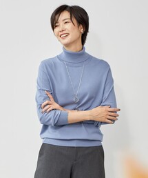 【洗える】PRINCE タートルネック ニット
