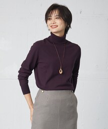 【洗える】PRINCE タートルネック ニット