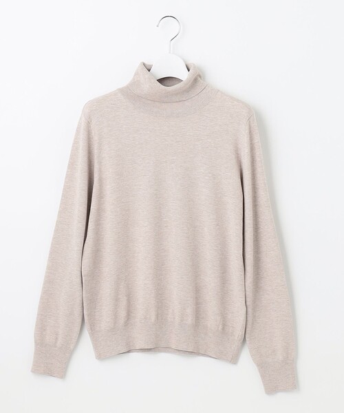 J.PRESS Ladies(J.プレス レディス)の「【洗える】PRINCE タートルネック ニット(ニット/セーター・レディース・パープル系/アイボリー系/ライトグレー系/ブラック系/ベージュ系/サックスブルー系・SMALL)」の14枚目の写真