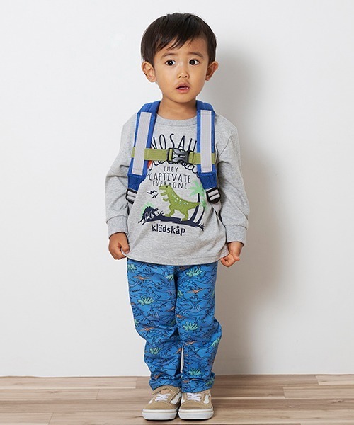 kladskap(クレードスコープ)の「総柄ロング丈レギパン(その他パンツ・キッズ・ネイビー/グレー・110cm/100cm/80cm/90cm)」の17枚目の写真