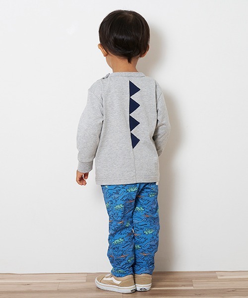 kladskap(クレードスコープ)の「総柄ロング丈レギパン(その他パンツ・キッズ・ネイビー/グレー・110cm/100cm/80cm/90cm)」の15枚目の写真