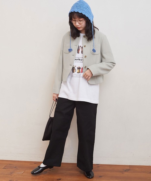 fig London（フィグロンドン）の「Flat Aerialpile JK（ノーカラー