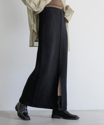 select MOCA | アルパカタッチスリットニットスカート(スカート)