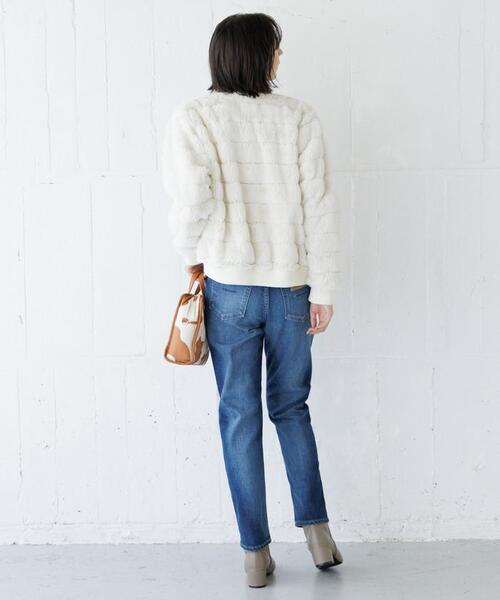 YANUK（ヤヌーク）の「【YANUK】ANNETEストレートデニムパンツ（その他パンツ・レディース・ダークブルー・2/0/3/1）」の20枚目の写真