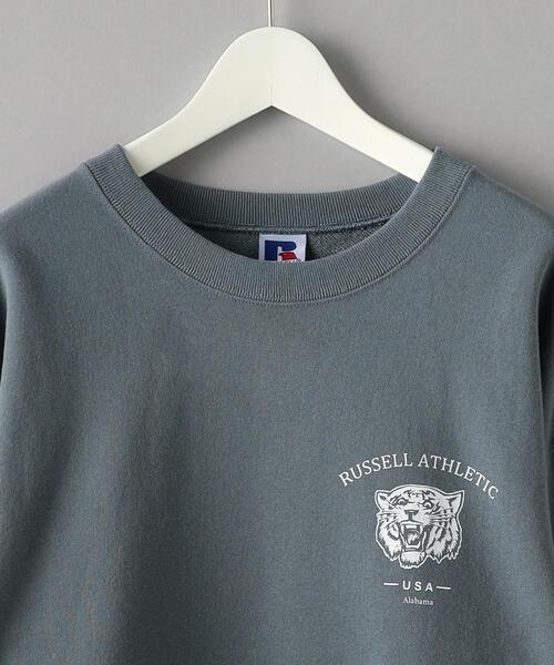 Russell Athletic（ラッセルアスレティック）の「【別注】＜RUSSELL ATHLETIC＞ TIGER CREW NECK/スウェット（スウェット・メンズ・ライトグレー/ライトブルー・S/L/M/XL）」の17枚目の写真