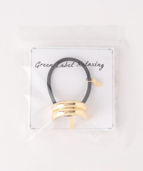 green label relaxing（グリーンレーベルリラクシング）の「Round カバー メタルヘアカフ（その他ヘアアクセサリー・レディース・シルバー/ゴールド・FREE）」の7枚目の写真