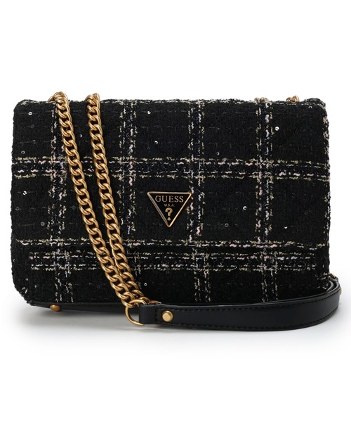 Guess(ゲス)の「CESSILY Convertible Xbdy Flap(ショルダーバッグ・レディース・ホワイト×ブラック・ONE SIZE)」の6枚目の写真