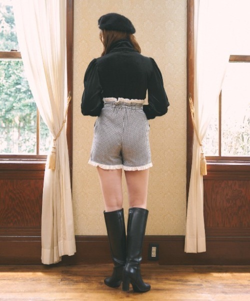 MIRO AMURETTE（ミロアミュレット）の「velour ribbon tie