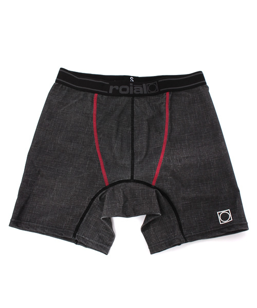 roial（ロイアル）の「VEIN / ROIAL(ロイアル）速乾 無地 ボードショーツ用ボクサーパンツ（水着・メンズ・ブラック/ネイビー・MEDIUM/LARGE/SMALL）」の2枚目の写真