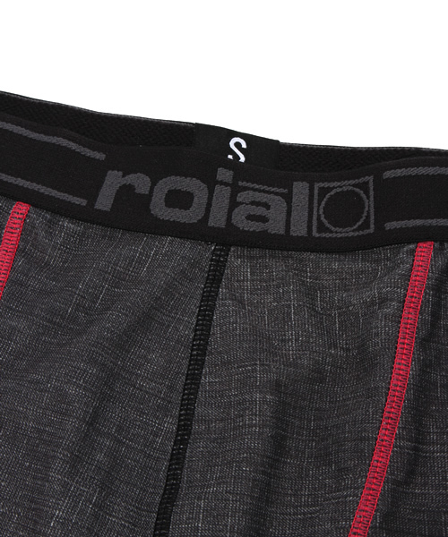 roial（ロイアル）の「VEIN / ROIAL(ロイアル）速乾 無地 ボードショーツ用ボクサーパンツ（水着・メンズ・ブラック/ネイビー・MEDIUM/LARGE/SMALL）」の4枚目の写真