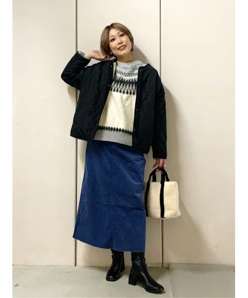 HONEYSUCKLE ROSE(ハニーサックルローズ)の「【HONEYSUCKLE ROSE】求心柄ニット(ニット/セーター・レディース・ベージュ/オフホワイト・M/L)」の11枚目の写真