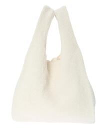 Lugnoncure | シャギーニットマルシェバッグ(ハンドバッグ)