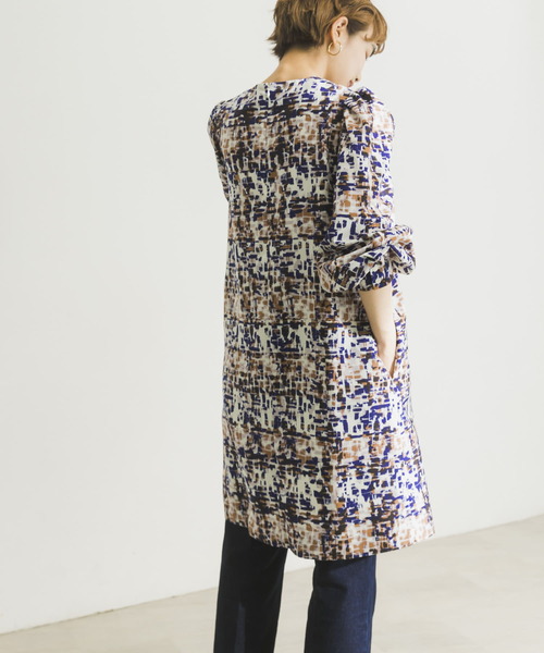 URBAN RESEARCH（アーバンリサーチ）の「アートチェック柄チュニック