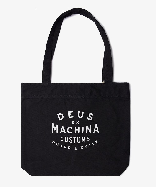 DEUS EX MACHINA(デウスエクスマキナ)の「NEW CLASSICS TOTE(トートバッグ・メンズ・オフホワイト/ブラック・OS)」の2枚目の写真