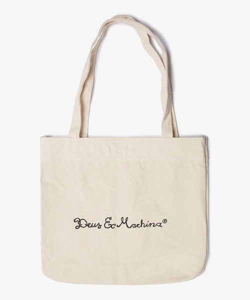 DEUS EX MACHINA(デウスエクスマキナ)の「NEW CLASSICS TOTE(トートバッグ・メンズ・オフホワイト/ブラック・OS)」の5枚目の写真
