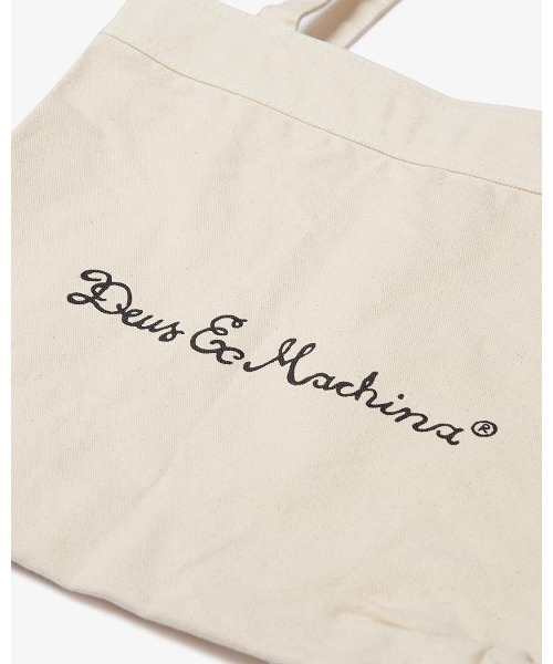 DEUS EX MACHINA(デウスエクスマキナ)の「NEW CLASSICS TOTE(トートバッグ・メンズ・オフホワイト/ブラック・OS)」の8枚目の写真