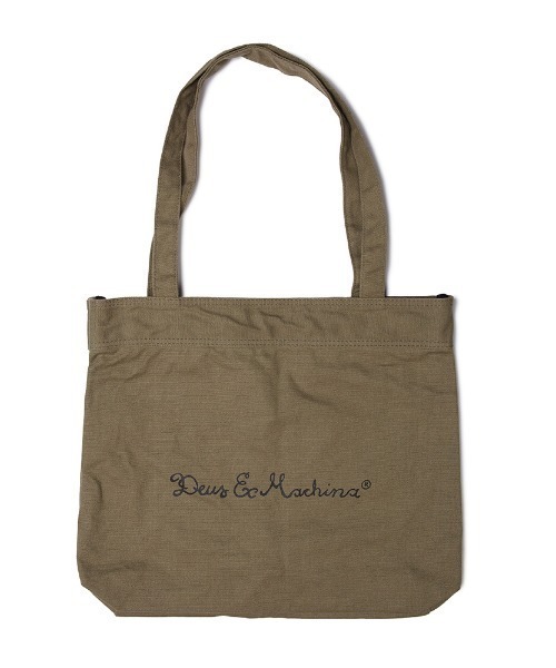DEUS EX MACHINA(デウスエクスマキナ)の「NEW CLASSICS TOTE(トートバッグ・メンズ・オフホワイト/ブラック・OS)」の11枚目の写真