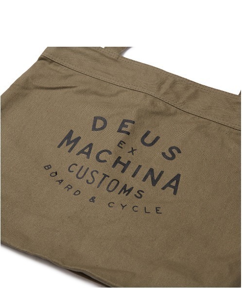 DEUS EX MACHINA(デウスエクスマキナ)の「NEW CLASSICS TOTE(トートバッグ・メンズ・オフホワイト/ブラック・OS)」の3枚目の写真