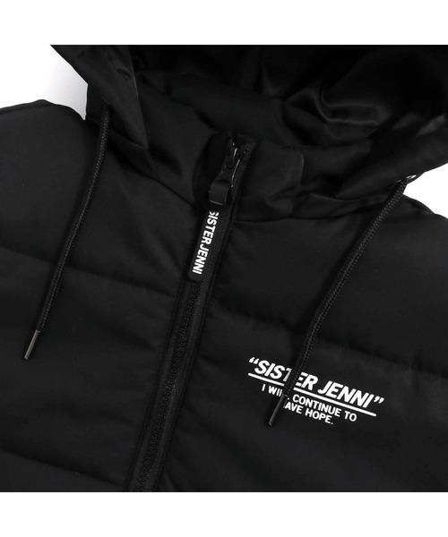 SISTER JENNI(SISTER JENNI)の「中綿フード付きロングコート(その他アウター・キッズ・ブラック/オフホワイト・130cm/140cm/150cm/160cm)」の17枚目の写真