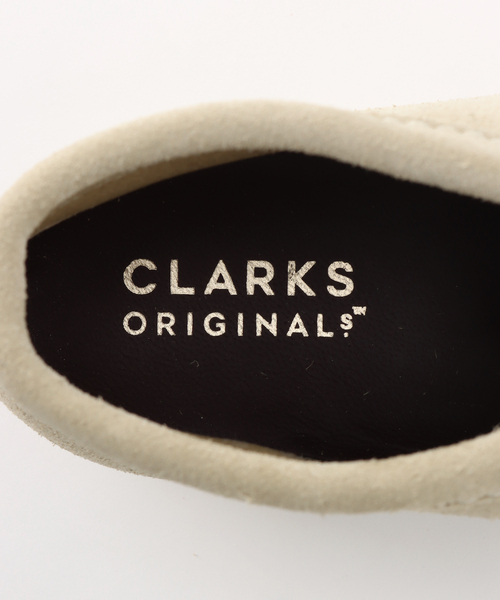 Clarks（クラークス）の「【CLARKS / クラークス】ワラビーブーツ（モカシン/デッキシューズ・レディース・ベージュ・50/40/45）」の10枚目の写真