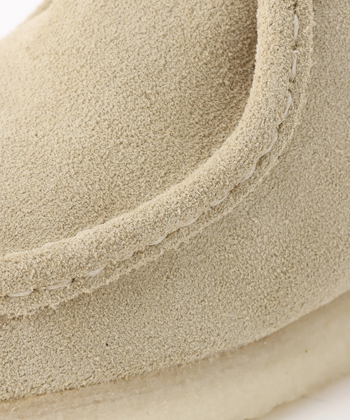 Clarks（クラークス）の「【CLARKS / クラークス】ワラビーブーツ（モカシン/デッキシューズ・レディース・ベージュ・50/40/45）」の11枚目の写真