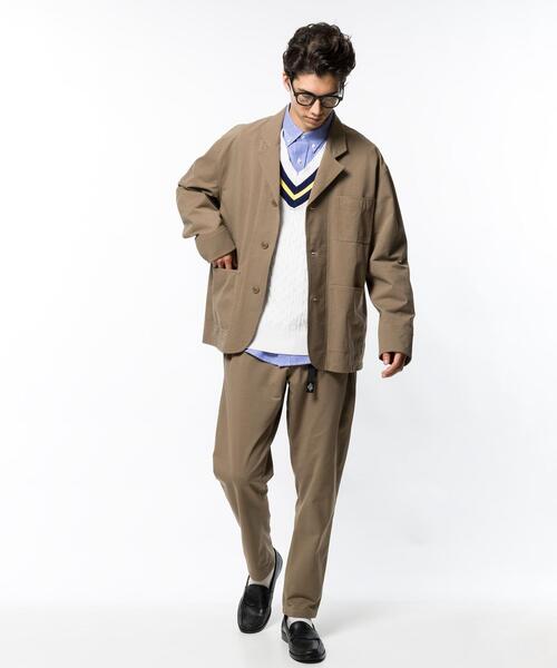 coen(コーエン)の「The M&M Store(ザ・ミックス&マッチストア)コラボ ケーブルチルデンベスト(ベスト・メンズ・ホワイト/ネイビー・M/L)」の16枚目の写真