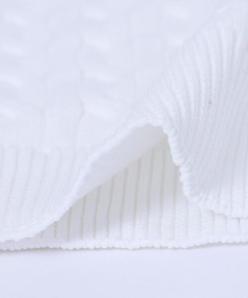 coen(コーエン)の「The M&M Store(ザ・ミックス&マッチストア)コラボ ケーブルチルデンベスト(ベスト・メンズ・ホワイト/ネイビー・M/L)」の21枚目の写真