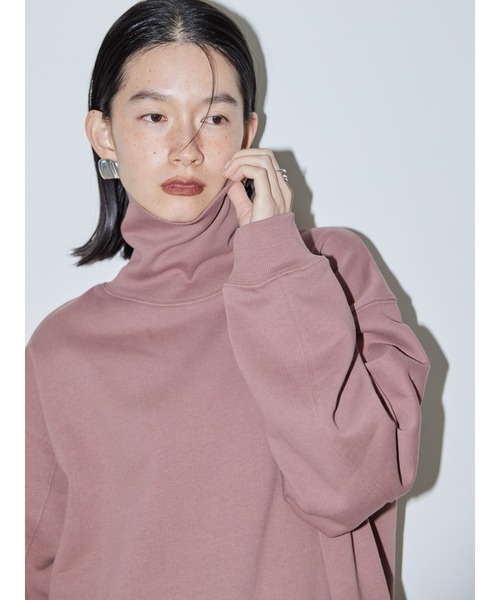 AMERICAN HOLIC(アメリカンホリック)の「モックネック裏起毛ワンピース①(ワンピース・レディース・ブラウン/カーキ/ピンク・M/L)」の15枚目の写真