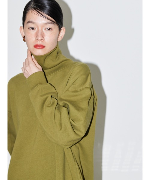 AMERICAN HOLIC(アメリカンホリック)の「モックネック裏起毛ワンピース①(ワンピース・レディース・ブラウン/カーキ/ピンク・M/L)」の10枚目の写真