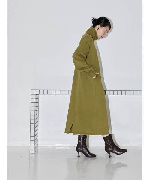 AMERICAN HOLIC(アメリカンホリック)の「モックネック裏起毛ワンピース①(ワンピース・レディース・ブラウン/カーキ/ピンク・M/L)」の20枚目の写真