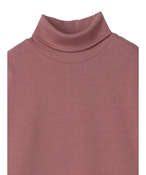 AMERICAN HOLIC(アメリカンホリック)の「モックネック裏起毛ワンピース①(ワンピース・レディース・ブラウン/カーキ/ピンク・M/L)」の7枚目の写真