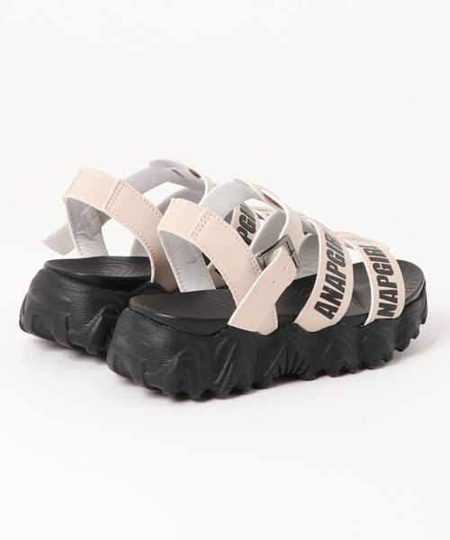 ANAP GｉRL（アナップガール）の「【ANAP GIRL】 GAL×SPOサンダル（サンダル・キッズ・ブラック/ベージュ・20.0cm/21.0cm/22.0cm/23.0cm/24.0cm）」の3枚目の写真