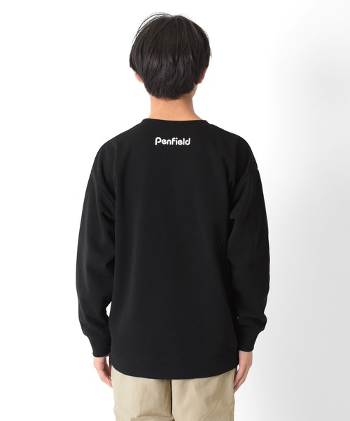 GLAZOS(グラソス)の「【Penfield】裏起毛・別布ポケットトレーナー(スウェット・キッズ・ベージュ/ブラック/グリーン・150cm/170cm/160cm/140cm)」の12枚目の写真