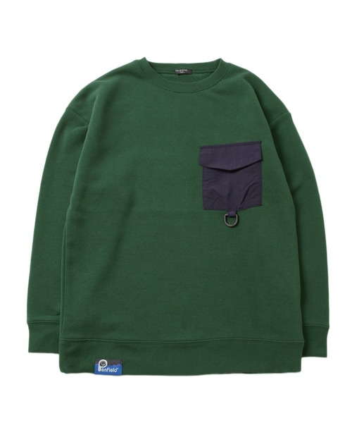 GLAZOS(グラソス)の「【Penfield】裏起毛・別布ポケットトレーナー(スウェット・キッズ・ベージュ/ブラック/グリーン・150cm/170cm/160cm/140cm)」の6枚目の写真