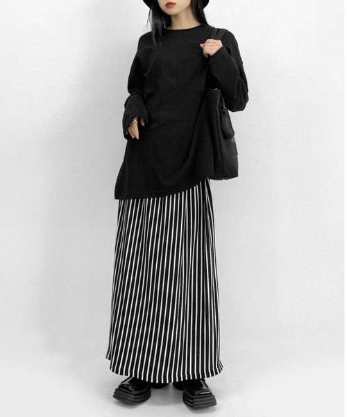 LVEU.(ラブユ.)の「【LVEU.】ミニポーチ付きキャンバストートバッグ / バッグ 鞄 BAG キャンバス トート ポーチ A4 スクエア 肩掛け ブラック(トートバッグ・レディース・ブラック・FREE)」の11枚目の写真